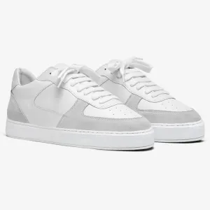 7 CM/2.76 Inches CMR CHAMARIPA White Leather Elevator Sneakers