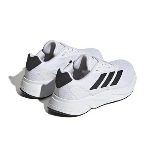 adidas Duramo SL Sneaker, White/Core Black/Grey, 11.5 US Unisex Little Kid