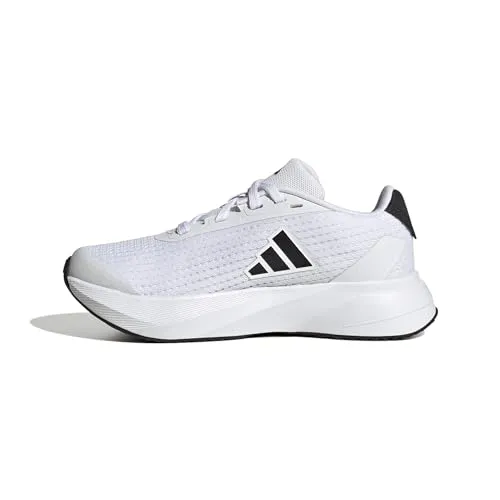 adidas Duramo SL Sneaker, White/Core Black/Grey, 11.5 US Unisex Little Kid