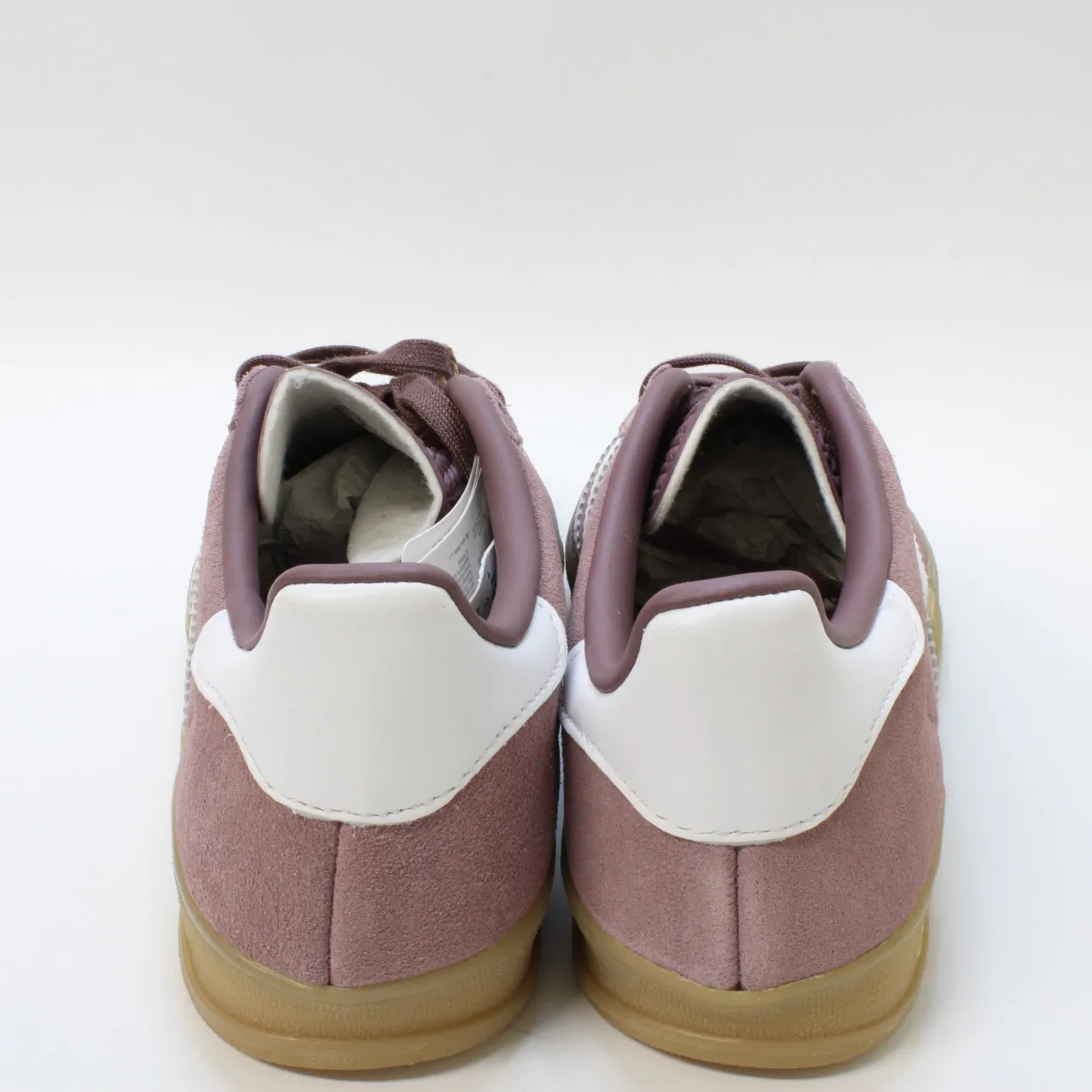 adidas Gazelle Indoor Shadow Fig White Gum Uk Size 4