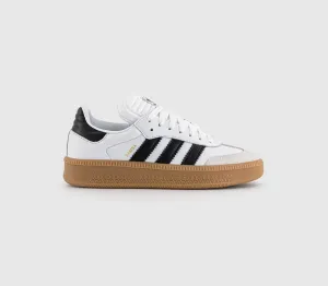 adidas Samba Xlg White Black Gum Uk Size 5