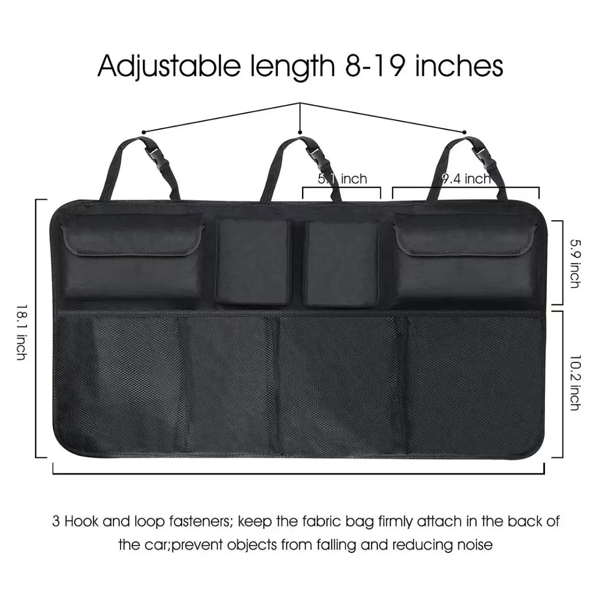 car seats, back storage, hanging bags, SUV car waterproof storage, storage boxes, net pockets, car supplies