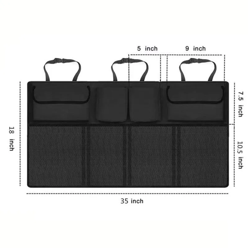 car seats, back storage, hanging bags, SUV car waterproof storage, storage boxes, net pockets, car supplies