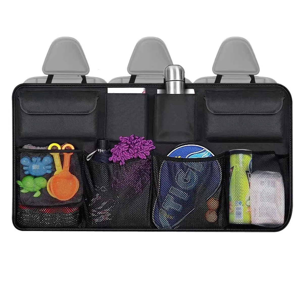 car seats, back storage, hanging bags, SUV car waterproof storage, storage boxes, net pockets, car supplies