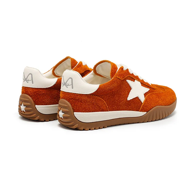 Dwarves Super Star Low-Top Sneakers Suede Leather Lace-Up Casual Shoes in 7 Colors