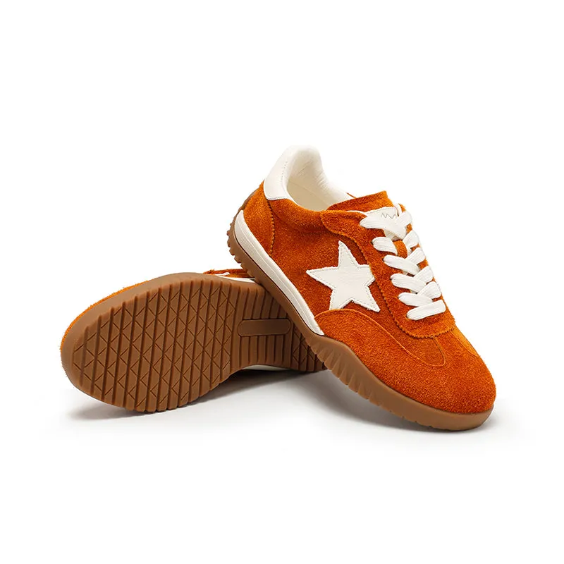 Dwarves Super Star Low-Top Sneakers Suede Leather Lace-Up Casual Shoes in 7 Colors
