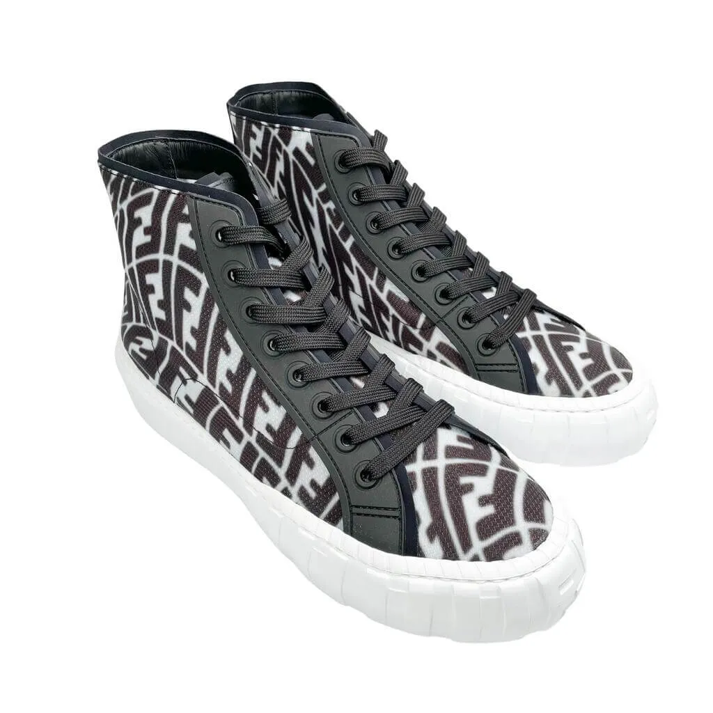 Fendi FF Vertigo High Tops Mens Sneakers