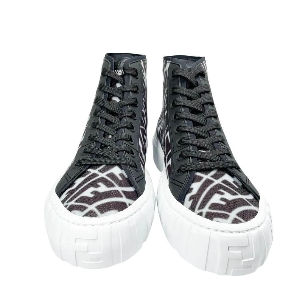 Fendi FF Vertigo High Tops Mens Sneakers