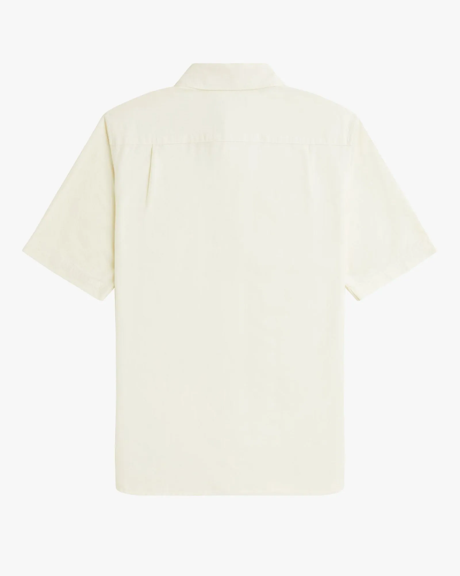 Fred Perry S/S Oxford Shirt - Ecru