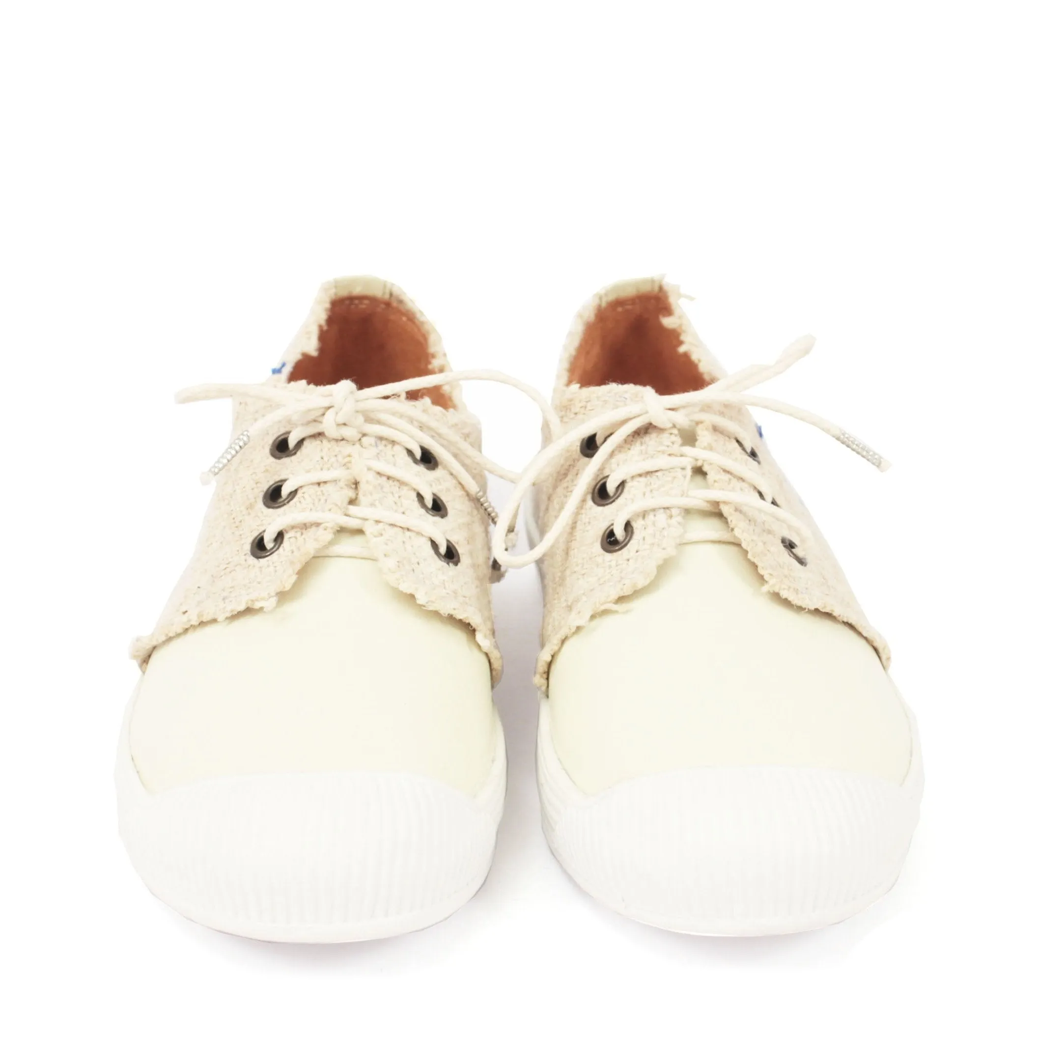FRITZA ANTIQUE LINEN/ LEATHER GHIACCIO