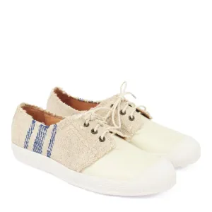 FRITZA ANTIQUE LINEN/ LEATHER GHIACCIO