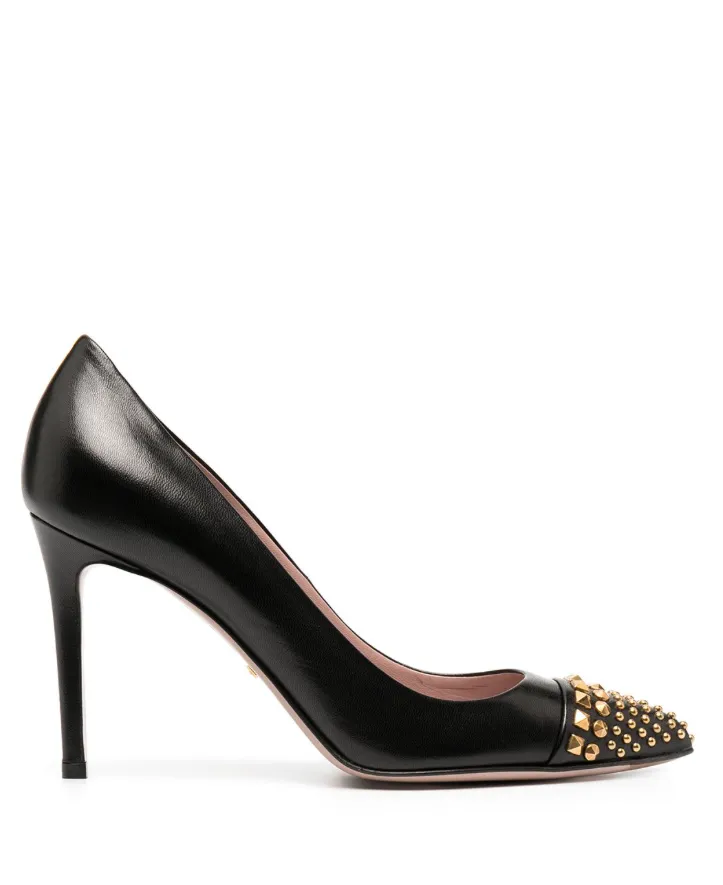 Gucci studded high-heel pumps