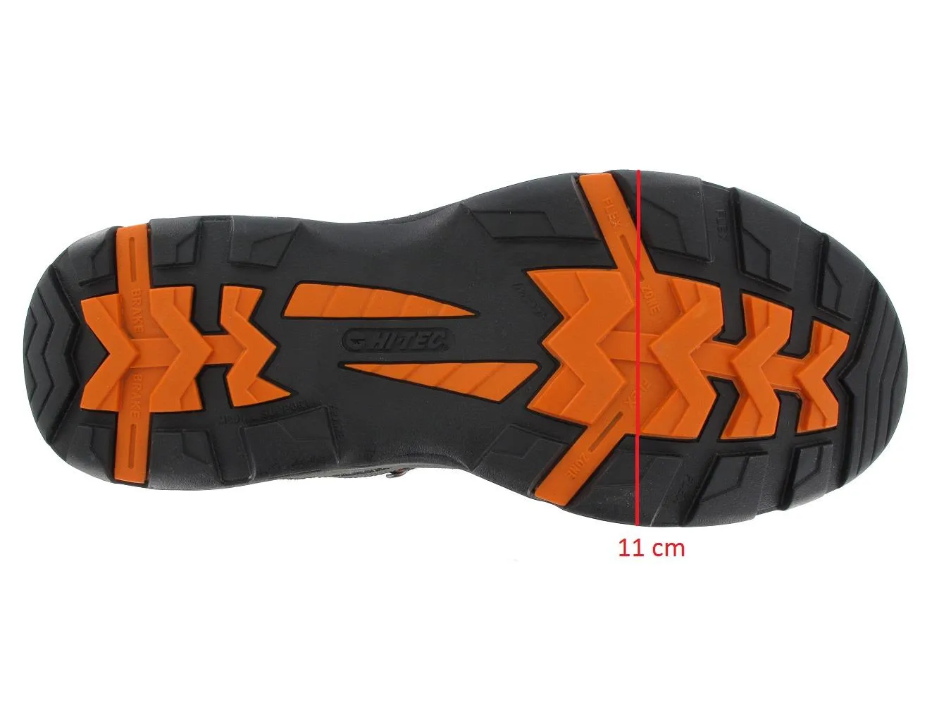 Hi Tec Bandera II Water Proof Mens Boots in Charcoal/Graphite/Burnt Orange