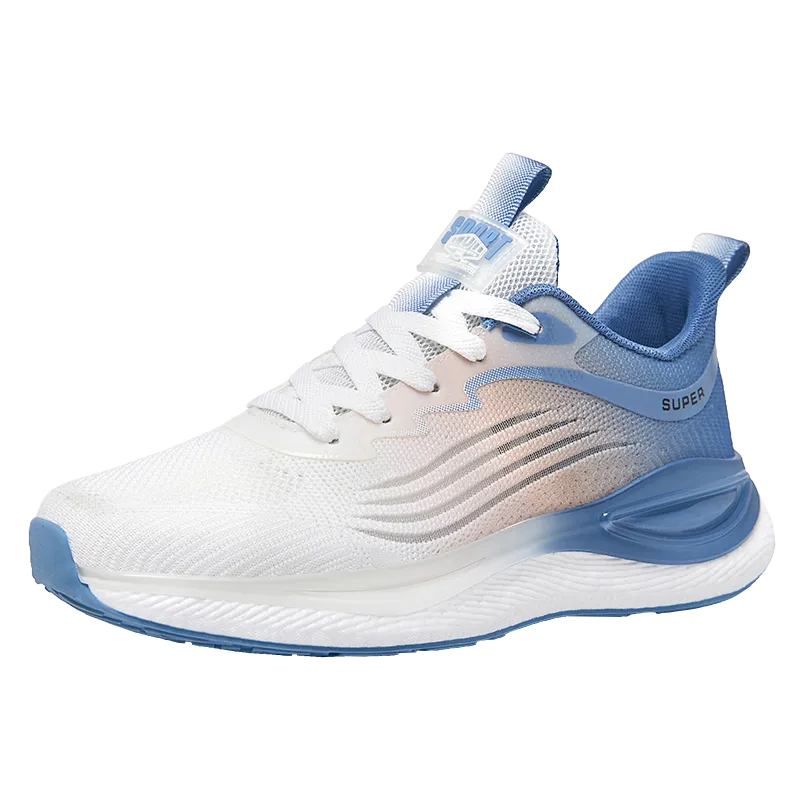 High-quality real popped popcorn sports casual shoes men's shoes mesh upper shoes running shoes