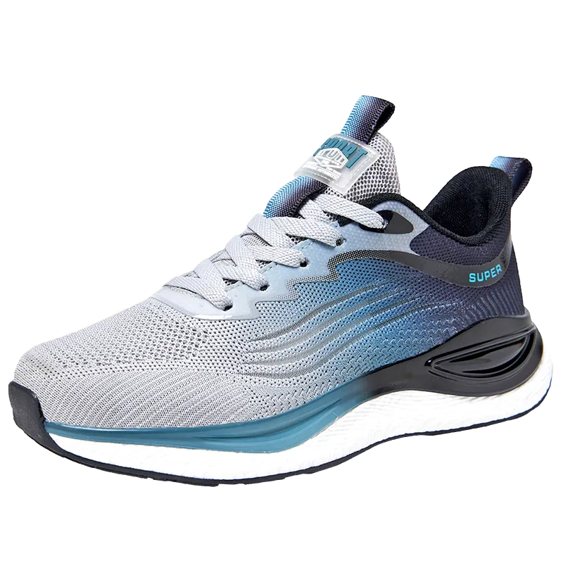 High-quality real popped popcorn sports casual shoes men's shoes mesh upper shoes running shoes