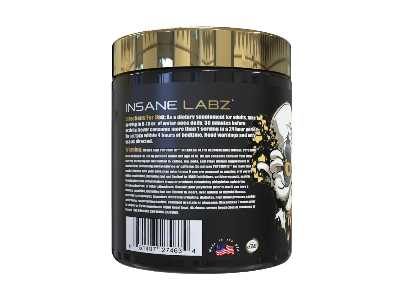 Insane Labz Psychotic Gold 15 Serv