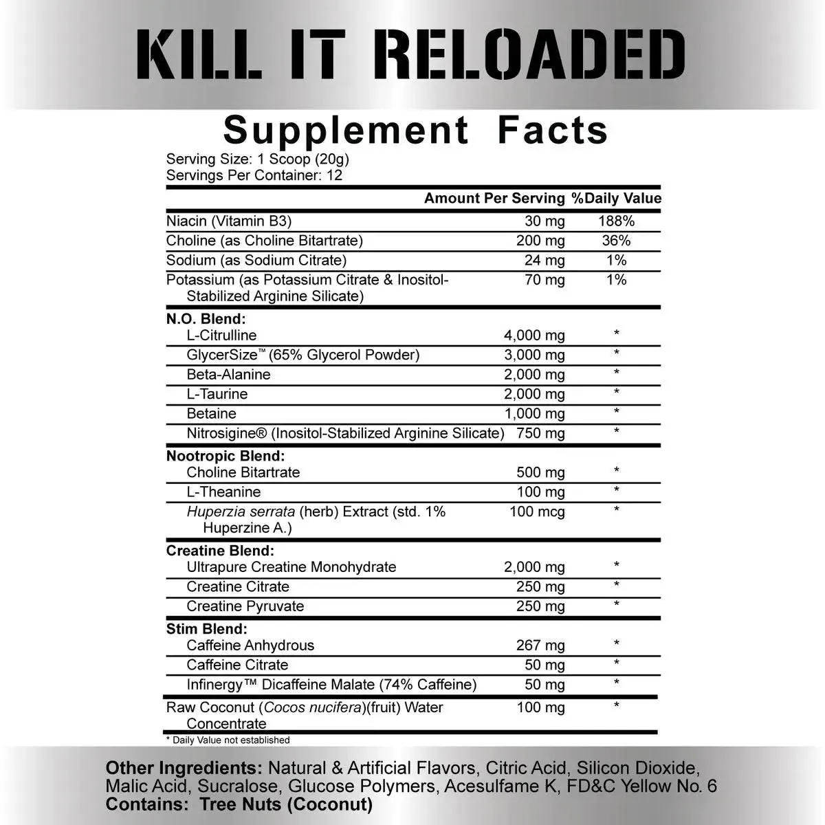Kill It Reloaded - Special Edition - 5% Nutrition