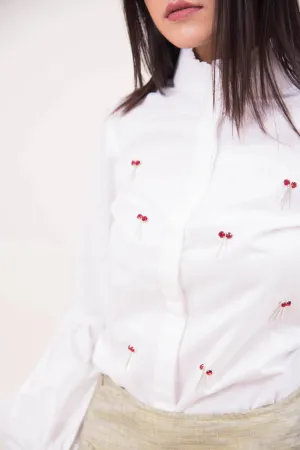 LOVE IS THE GROOVE PUFF SHIRT
