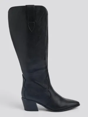 Mariana Wide Calf Western Boots