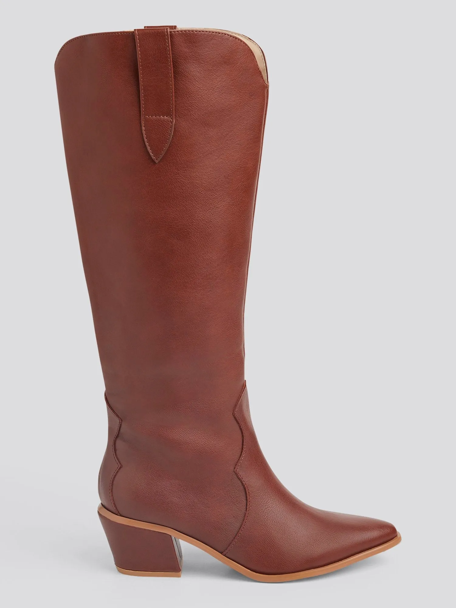 Mariana Wide Calf Western Boots