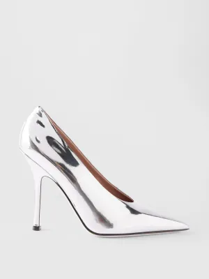 Mirrored leather Nite Out 110 pumps
