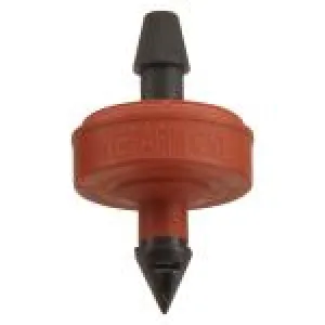 Netafim Self Piercing Pressure Compensating Emitters w/ Internal Check Valve - 2.0 GPH (Red) (25/Cs) [SPCV20-25]