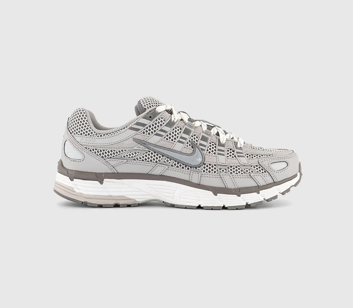 Nike P6000 Trainers Light Iron Ore Metallic Silver Photon Dust