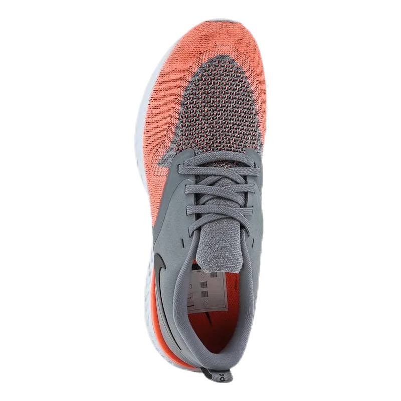 Odyssey React 2 Flyknit Orange/Grey