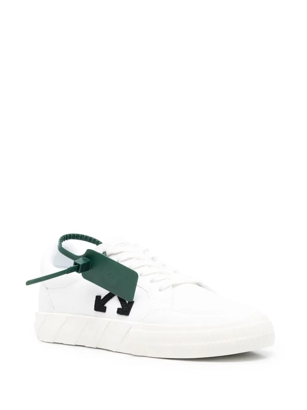 OFF-WHITE WOMEN Vulcanized Low-top Sneakers White/Black