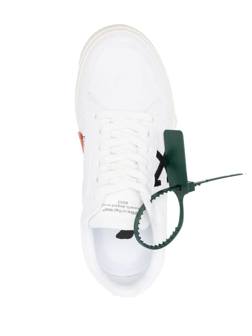 OFF-WHITE WOMEN Vulcanized Low-top Sneakers White/Black