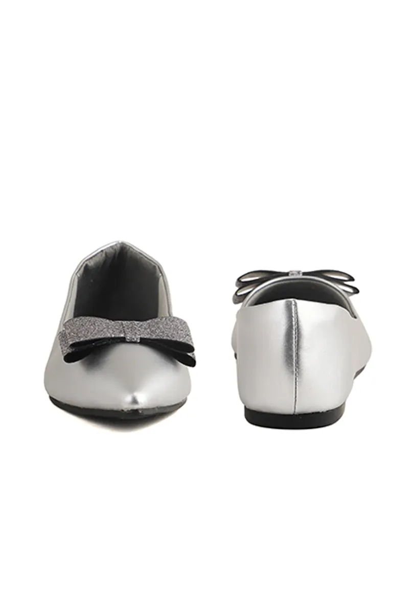 Party Wear Pumps I41420-Silver