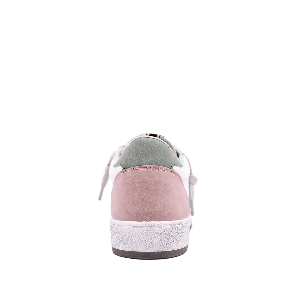 Paz Silver Sparkle Goose Sneakers