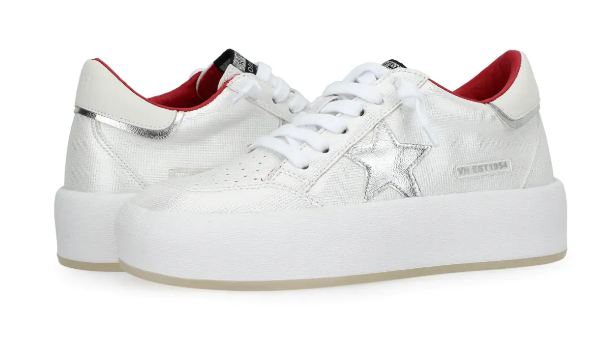 Ream 10 Vintage Havana Sneaker in Red/Silver/White