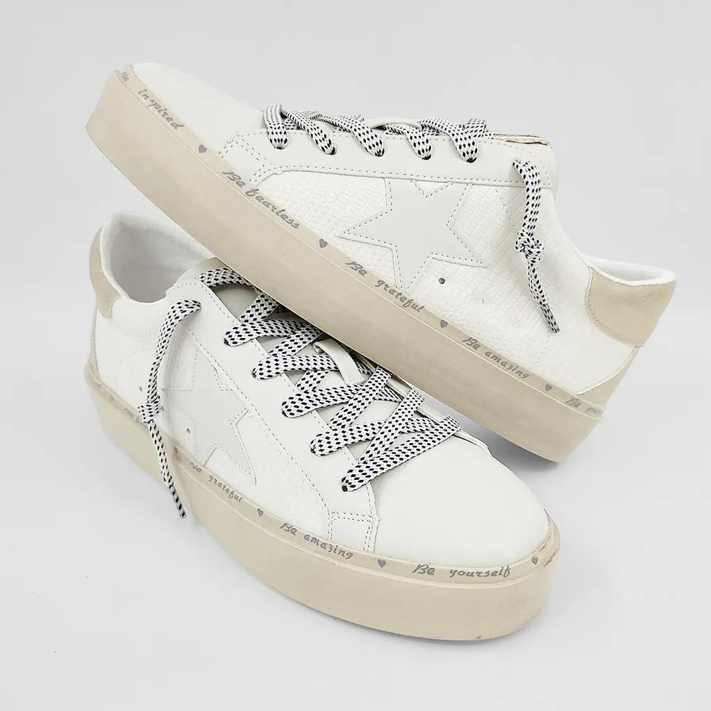 Reba Bone Goose Sneakers