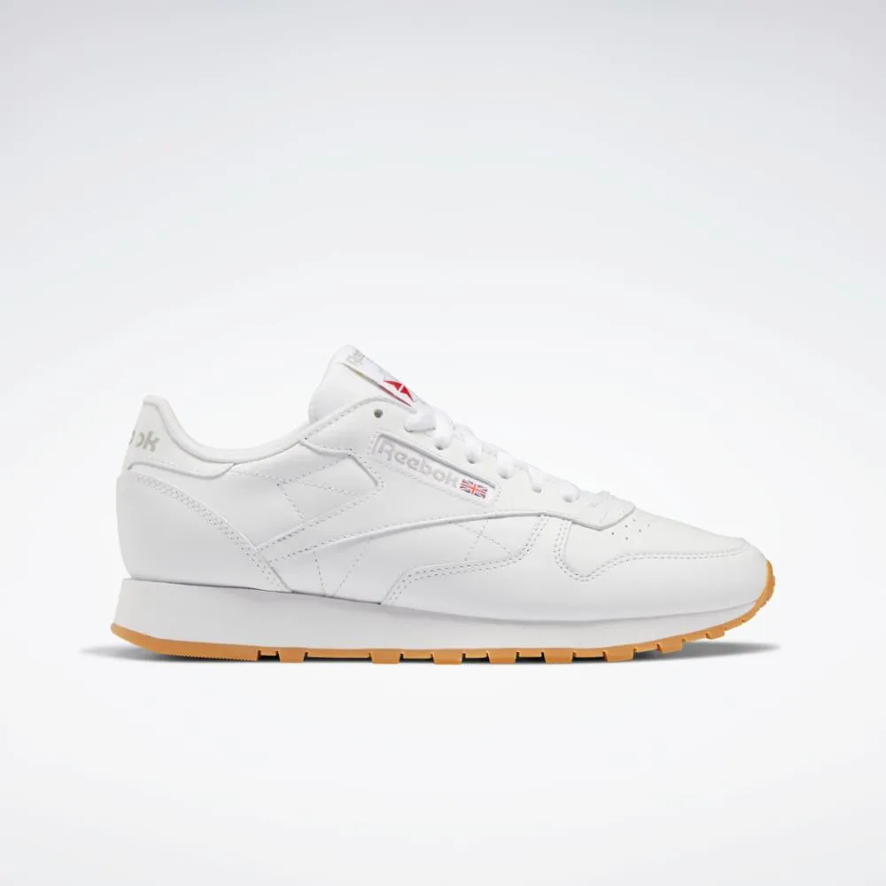 Reebok Footwear  Unisex' Classic Leather Reebok Classics Ftw Men White M