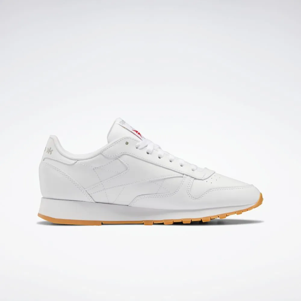 Reebok Footwear  Unisex' Classic Leather Reebok Classics Ftw Men White M