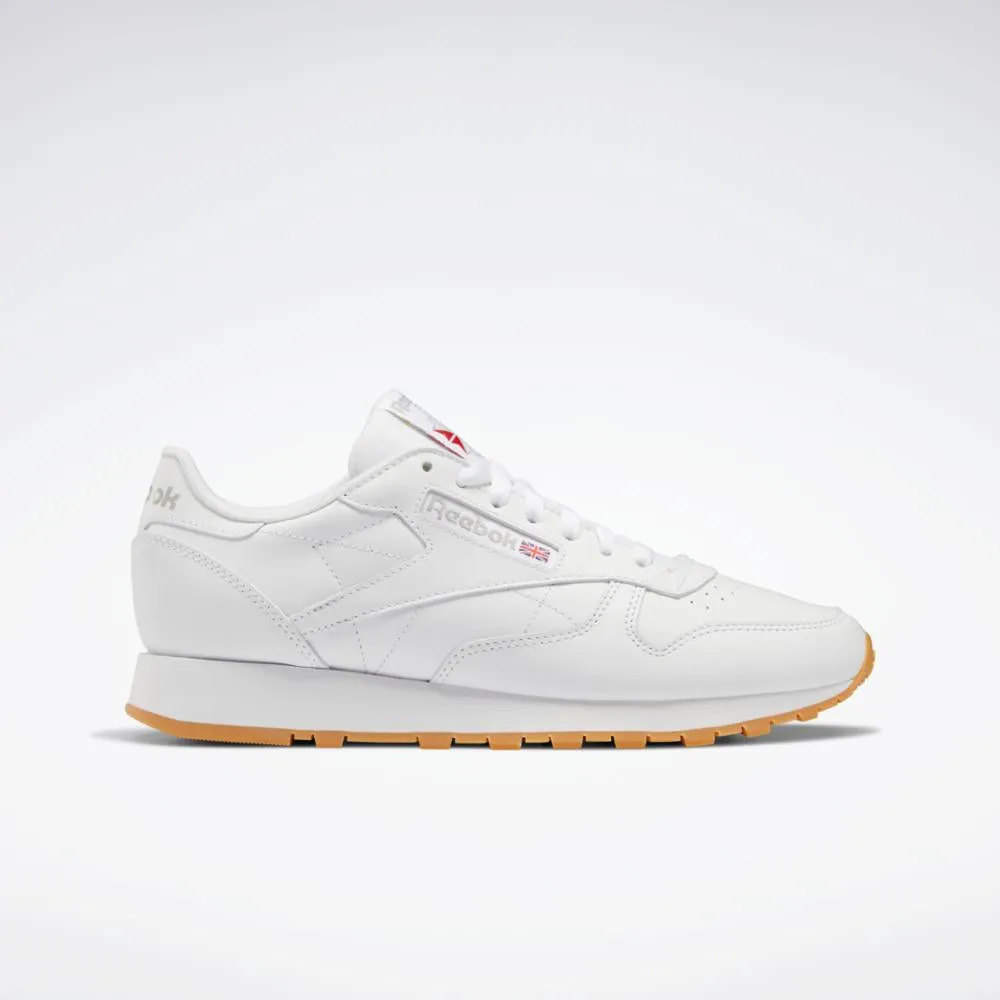 Reebok Footwear  Unisex' Classic Leather Reebok Classics Ftw Men White M
