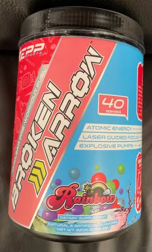ReppSports- Broken Arrow Pre-Workout 40 Servings