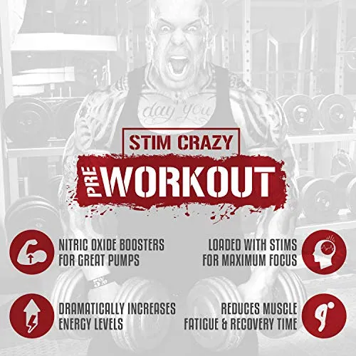 Rich Piana 5% Nutrition 5150 High Stim Pre-Workout Powder | Extreme Energy, Focus, Pumps & Endurance | 400 mg Caffeine, Citrulline, Beta Alanine, Tyrosine | 14.07 oz, 30 Srvgs (Tropical Rage)