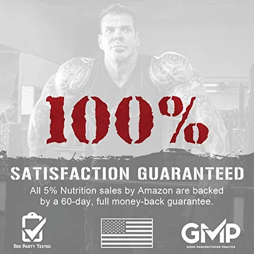 Rich Piana 5% Nutrition 5150 High Stim Pre-Workout Powder | Extreme Energy, Focus, Pumps & Endurance | 400 mg Caffeine, Citrulline, Beta Alanine, Tyrosine | 14.07 oz, 30 Srvgs (Tropical Rage)