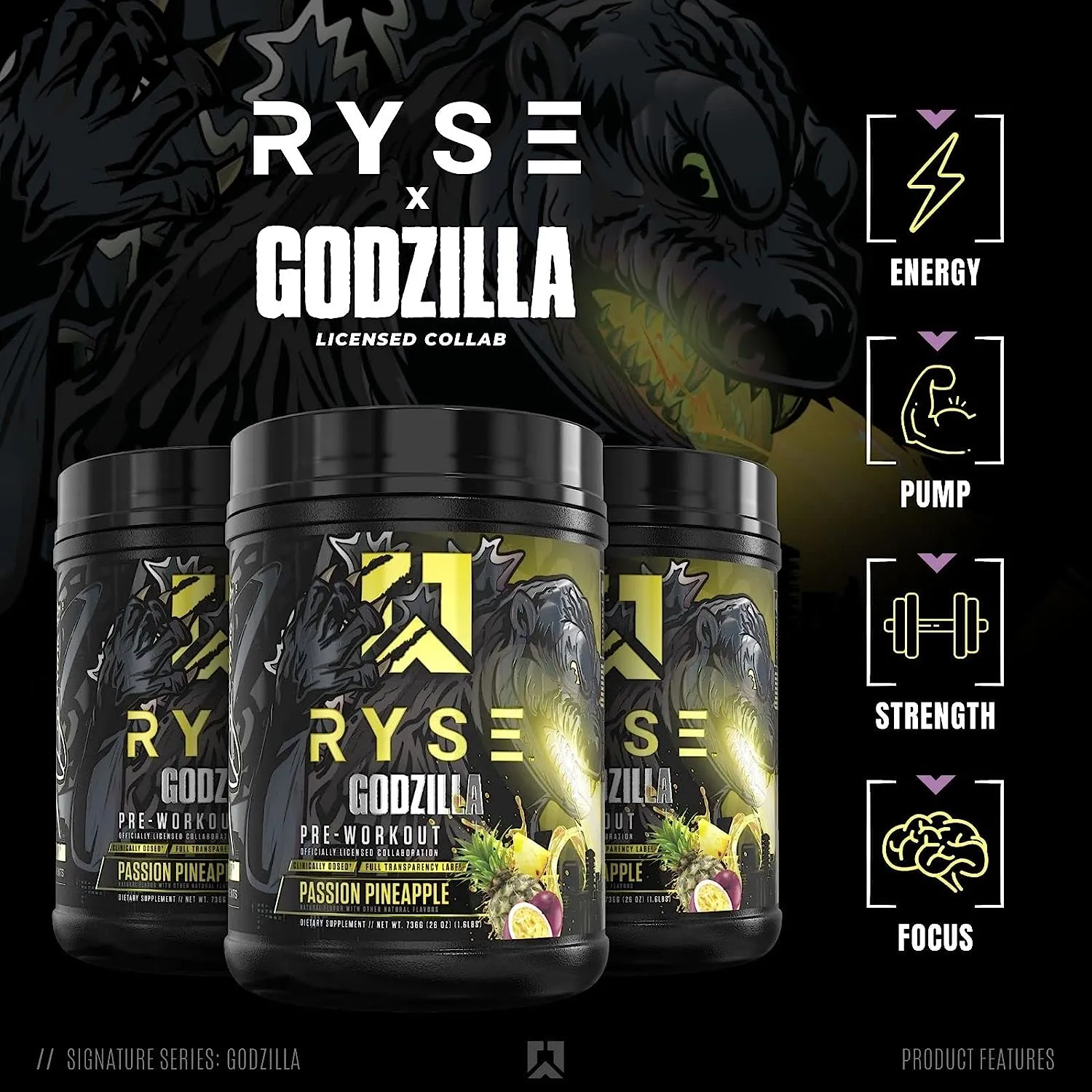 Ryse Godzilla Pre-workout