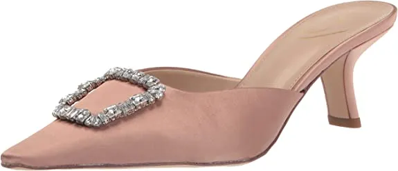 Sam Edelman Brit Jewel Soft Praline Kitten Heel Slip On Pointy Toe Fashion Pumps