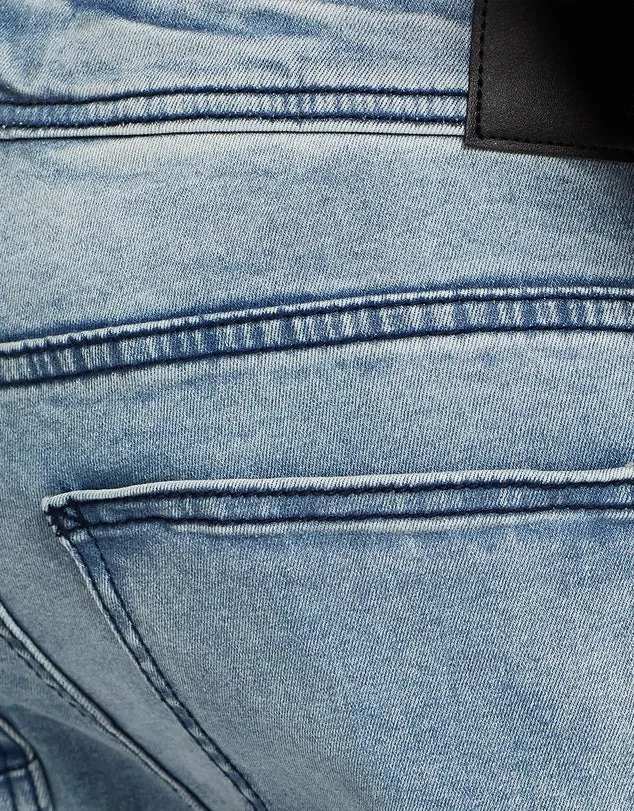 Silent Theory Mens Strung Out Jean Blue