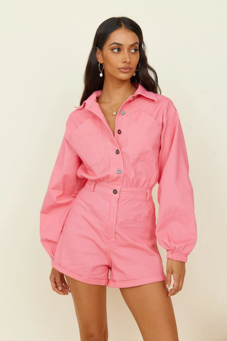 Sonoran Romper Pink