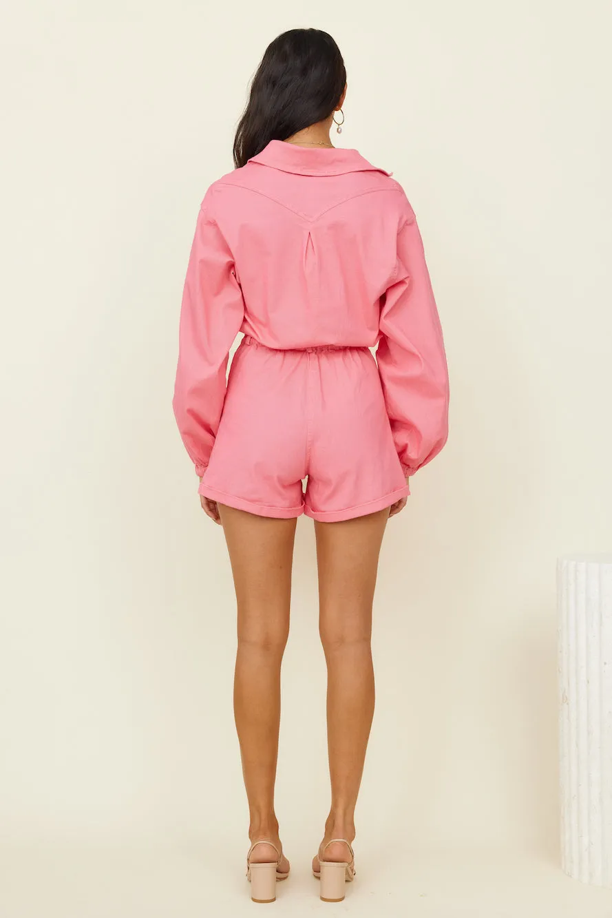 Sonoran Romper Pink