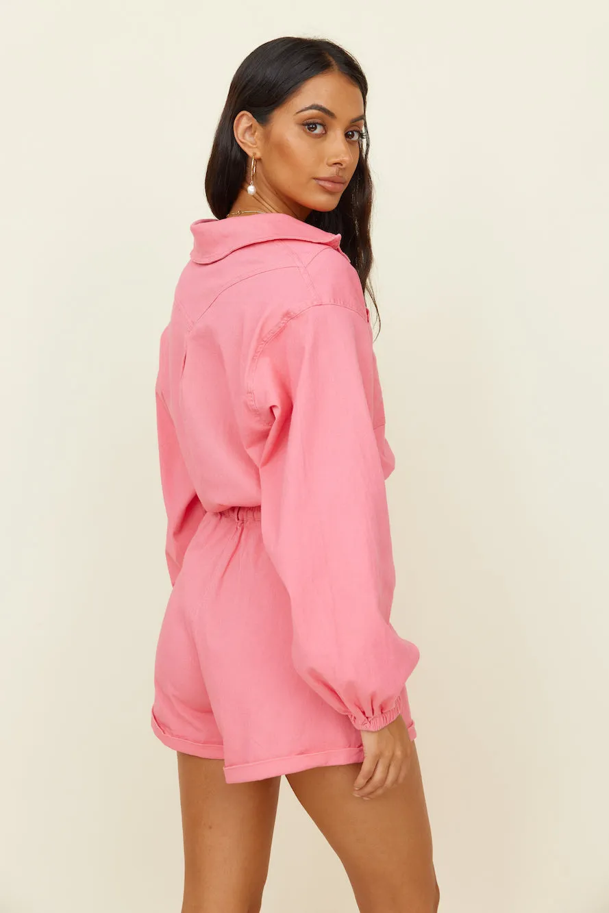 Sonoran Romper Pink