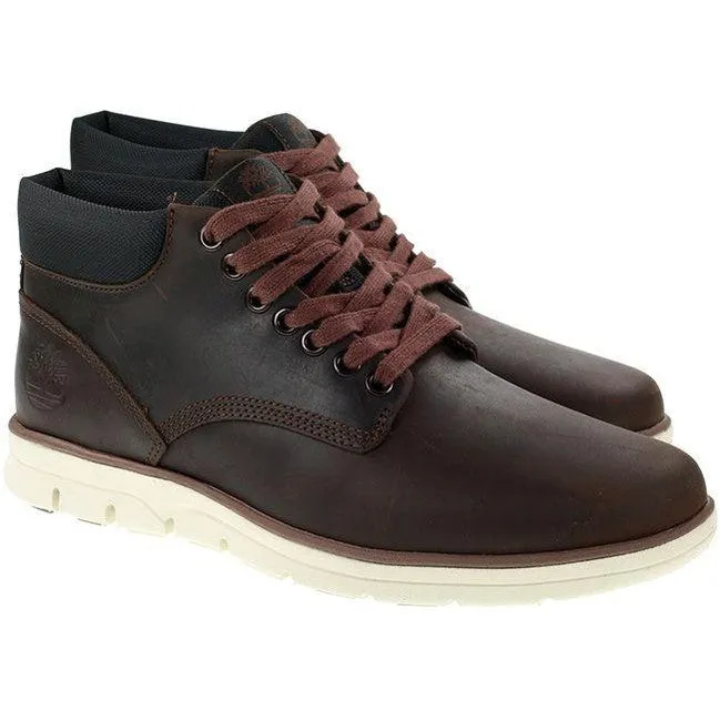 Timberland Boots Mens Bradstreet Chukka Dark Brown Full Grain