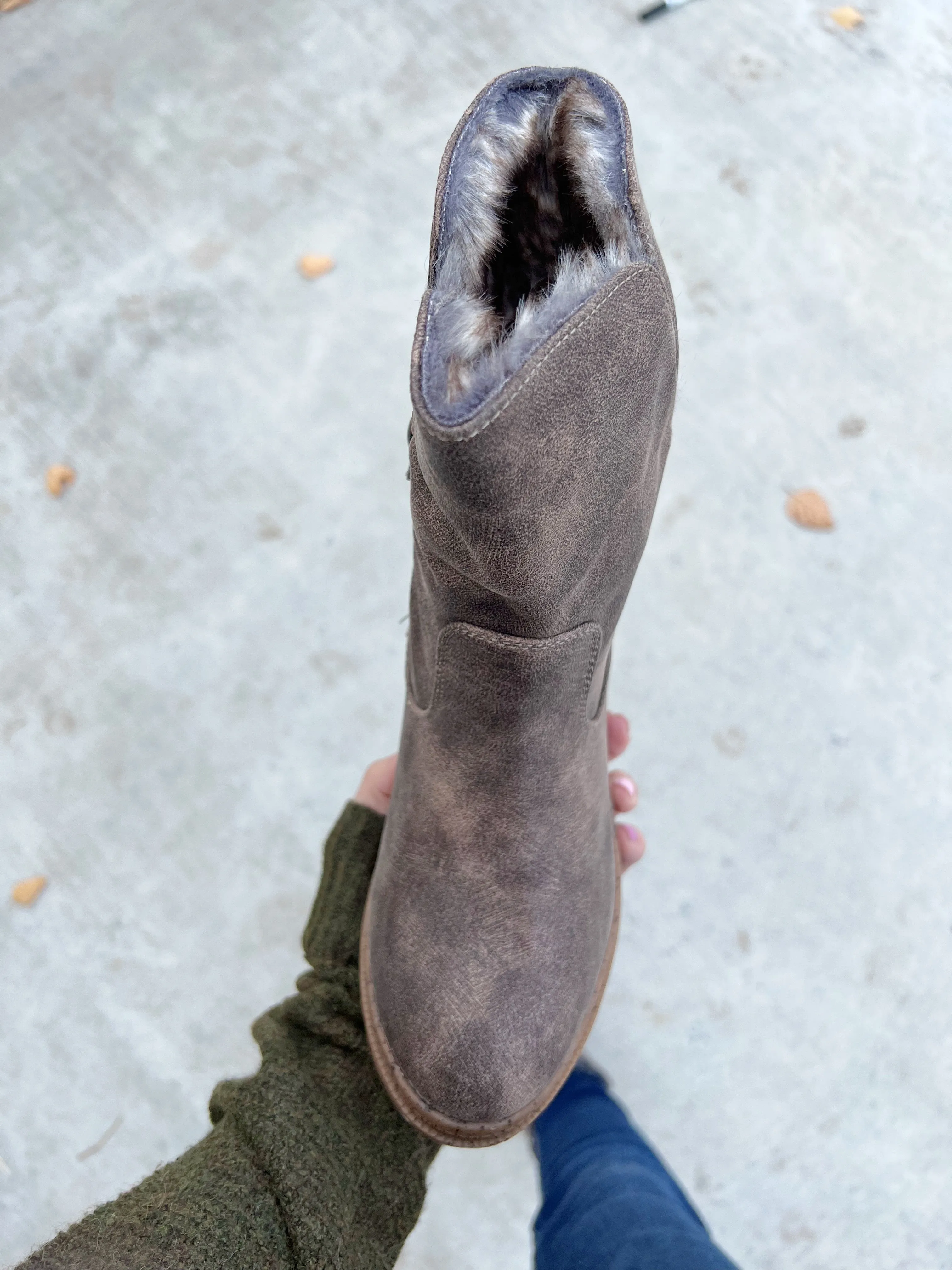 Very G Right In Front Of You Boot in Brown