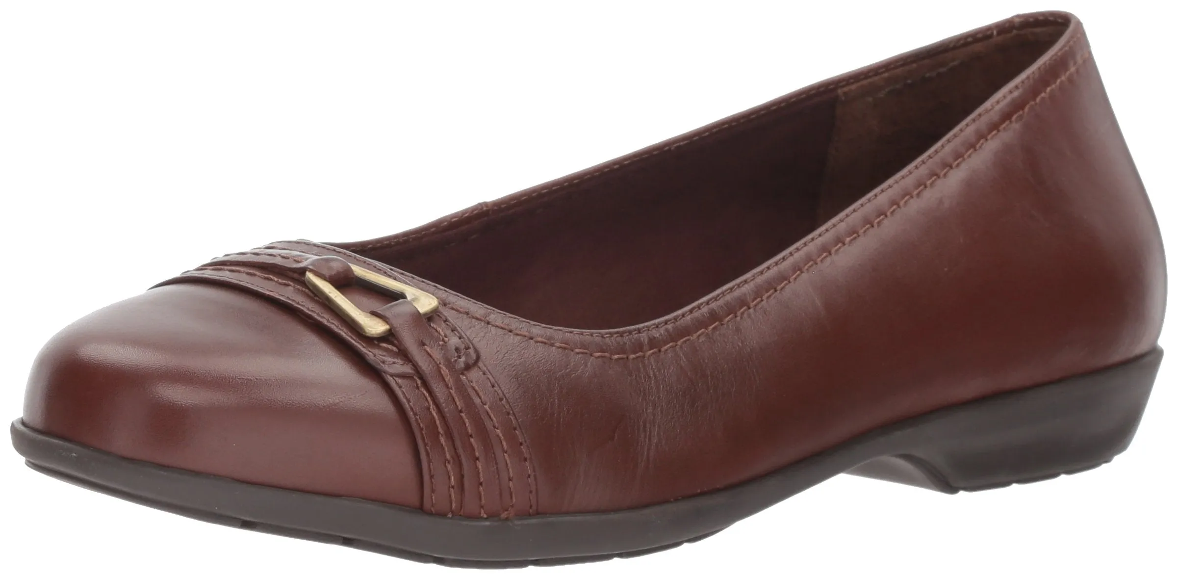 Walking Cradles Women's Flynn Ballet Flat Tobacco Leather 11 M