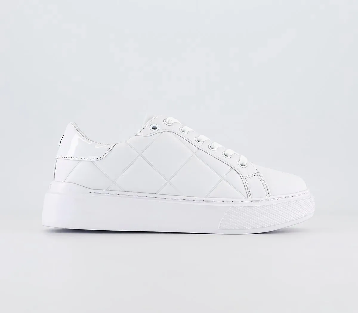 Womens Guess Hilan White Uk Size 3
